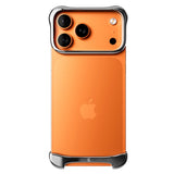 iPhone 17 Pro Max Arc Pulse Aluminum Bumper Deksel - Silver