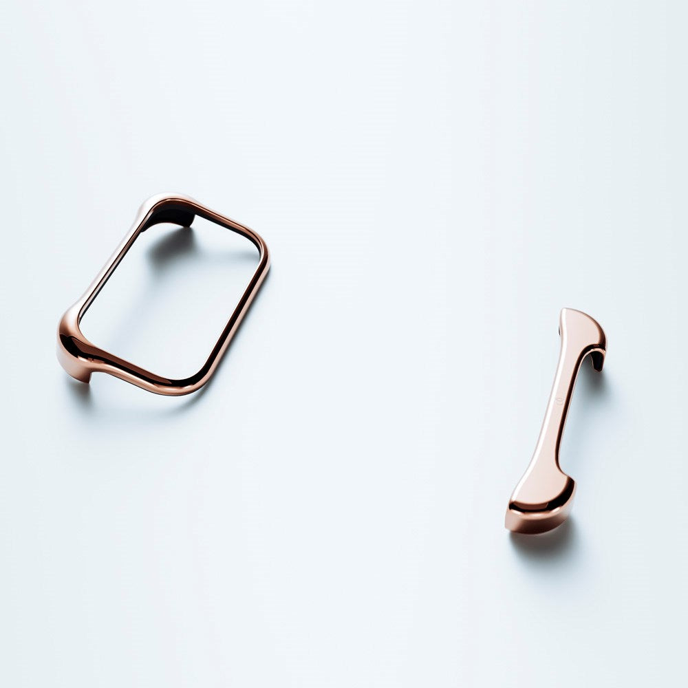 iPhone 17 Pro Max Arc Pulse Aluminum Bumper Deksel - Rose Bronze