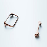 iPhone 17 Pro Max Arc Pulse Aluminum Bumper Deksel - Rose Bronze