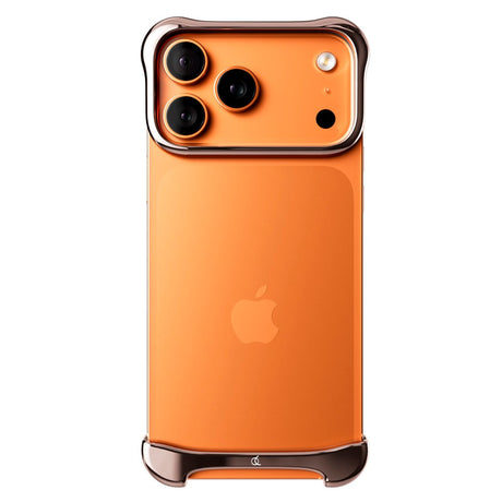 iPhone 17 Pro Max Arc Pulse Aluminum Bumper Deksel - Rose Bronze