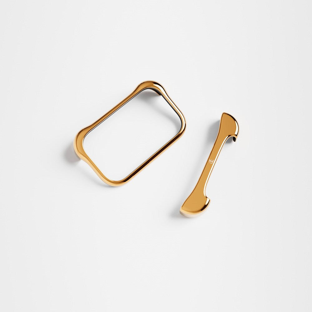 iPhone 17 Pro Max Arc Pulse Aluminum Bumper Deksel - Gold