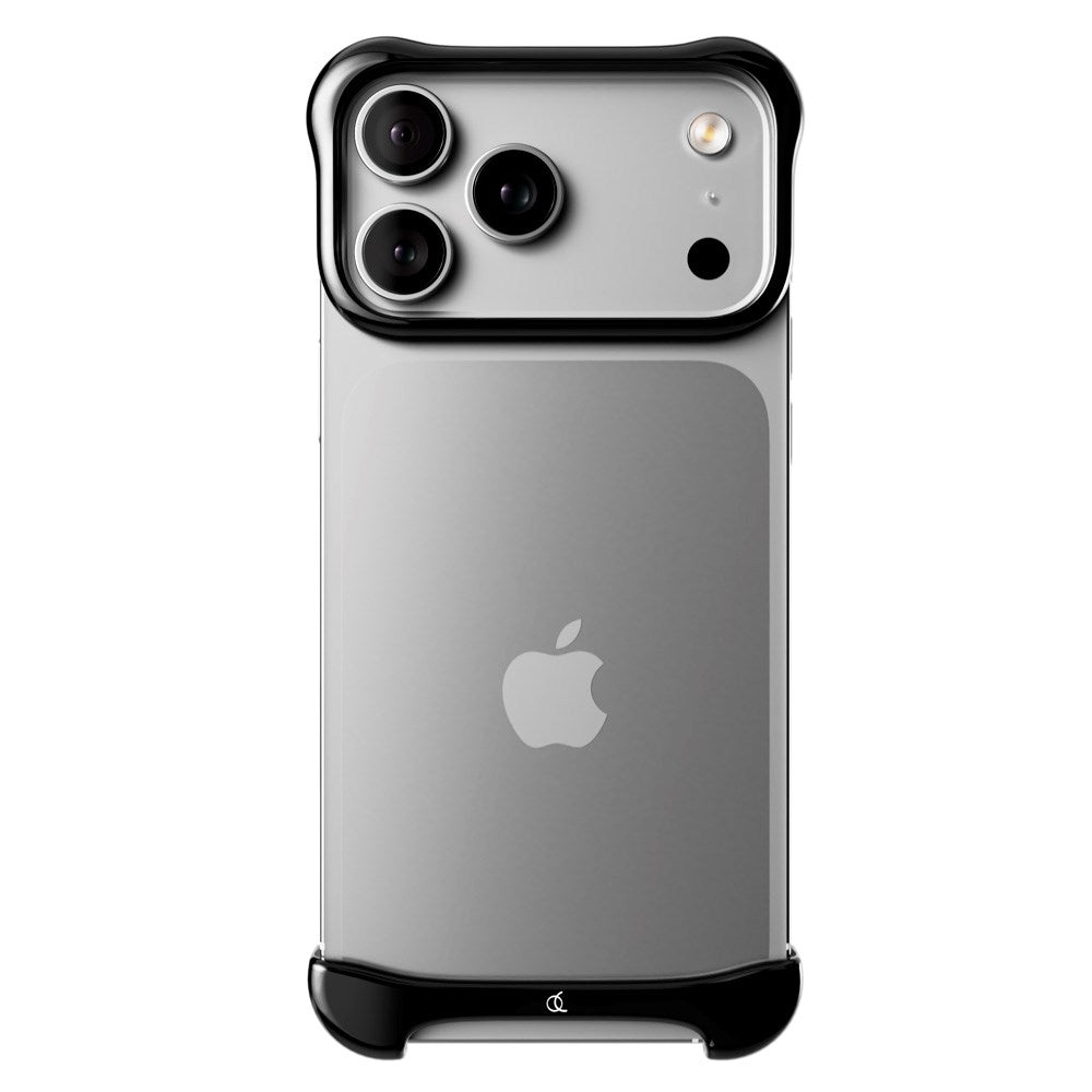 iPhone 17 Pro Arc Pulse Titanium Bumper Deksel - Onyx Black