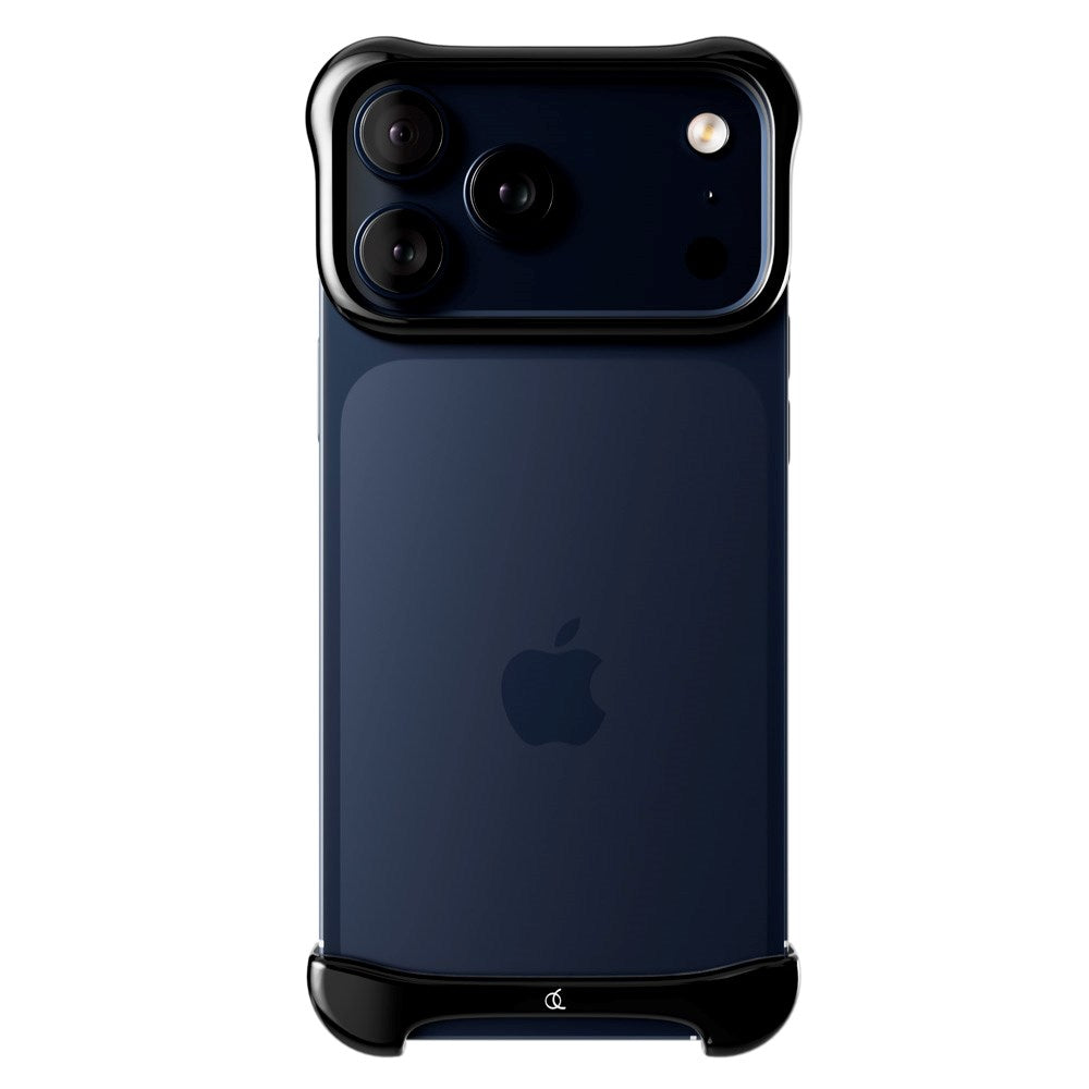 iPhone 17 Pro Arc Pulse Titanium Bumper Deksel - Onyx Black