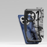 OnePlus 13 Ringke Fusion X Deksel - Svart / Camouflage