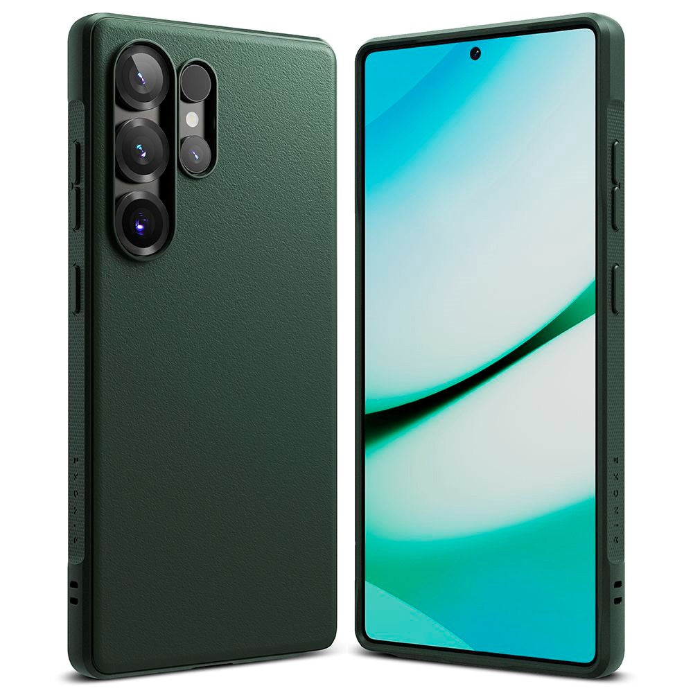 Samsung Galaxy S25 Ultra - Ringke Onyx Plast Deksel - Grønn