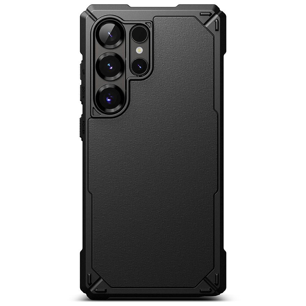 Samsung Galaxy S25 Ultra - Ringke Rugged Gear Plast Deksel - Svart