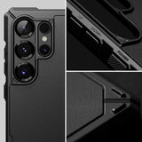Samsung Galaxy S25 Ultra - Ringke Rugged Gear Plast Deksel - Svart