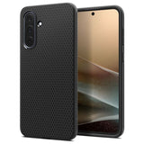 Samsung Galaxy A36 (5G) Spigen Liquid Air - Fleksibelt Plast Deksel - Matt Svart