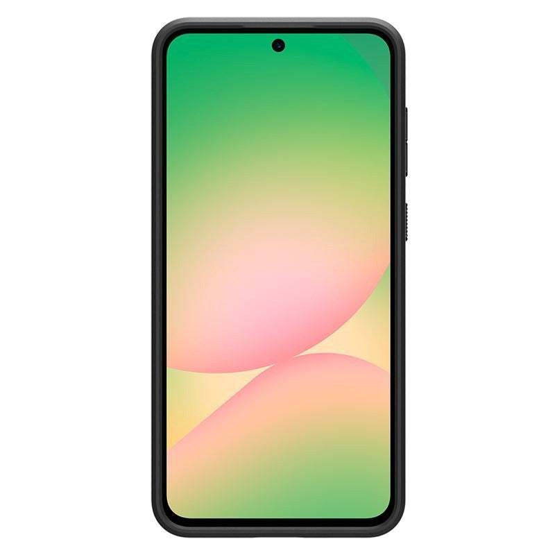 Samsung Galaxy A56 (5G) Spigen Liquid Air - Fleksibelt Plast Deksel - Matt Svart