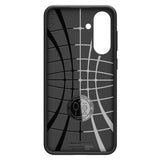 Samsung Galaxy A56 (5G) Spigen Liquid Air - Fleksibelt Plast Deksel - Matt Svart