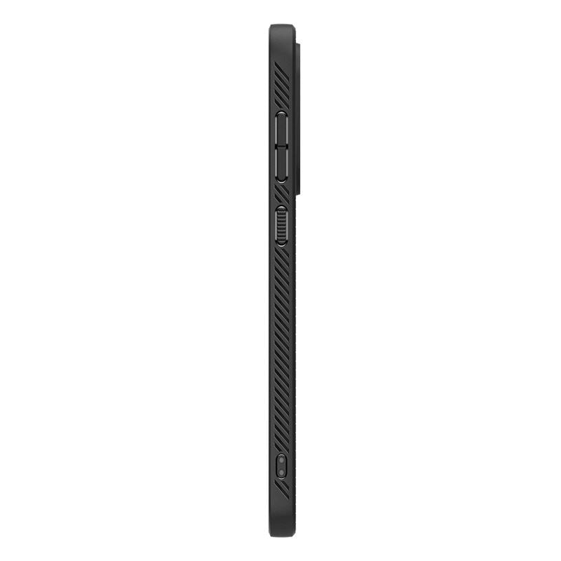 Samsung Galaxy A56 (5G) Spigen Liquid Air - Fleksibelt Plast Deksel - Matt Svart