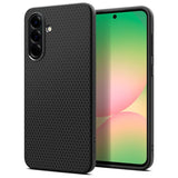 Samsung Galaxy A56 (5G) Spigen Liquid Air - Fleksibelt Plast Deksel - Matt Svart