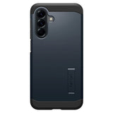 Samsung Galaxy A56 (5G) Spigen Tough Armor Deksel med Stativfunksjon - Metal Slate