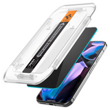 Spigen Google Pixel 10 / 10 Pro / 9 / 9 Pro EZ Fit Privacy Skjermbeskytter 2-Pack – Gjennomsiktig / Svart