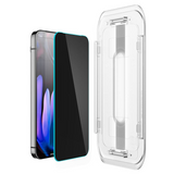 Spigen Google Pixel 10 / 10 Pro / 9 / 9 Pro EZ Fit Privacy Skjermbeskytter 2-Pack – Gjennomsiktig / Svart