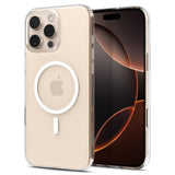 iPhone 16 Pro Spigen Thin Fit T Deksel - MagSafe Kompatibel - Gjennomsiktig