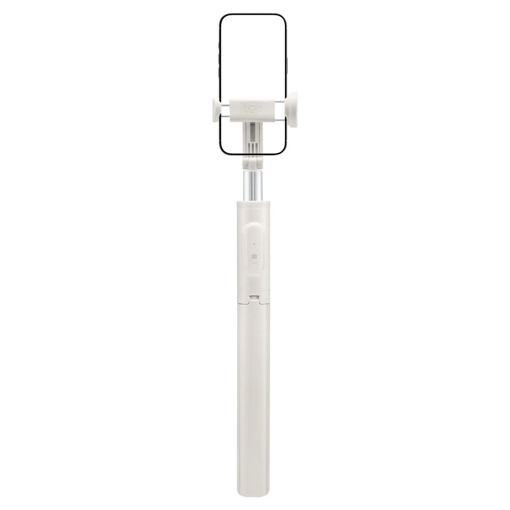 Tech-Protect Bluetooth Selfie Stick Tripod (Mobil Størrelse: 5.5 - 8.5 cm) - Beige