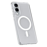 Samsung Galaxy S25 Edge Spigen Ultra Hybrid Deksel - MagSafe Kompatibel - Gjennomsiktig