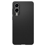 Samsung Galaxy S25 Edge Spigen Liquid Air - Fleksibelt Plast Deksel - Svart