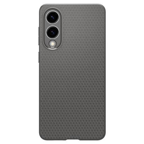 Samsung Galaxy S25 Edge Spigen Liquid Air - Fleksibelt Plast Deksel - Grå