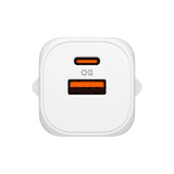 Spigen Essential 35W Vegglader m. 1 x USB-C & 1 x USB-A - Hvit