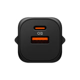 Spigen Essential 35W Vegglader m. 1 x USB-C & 1 x USB-A - Svart