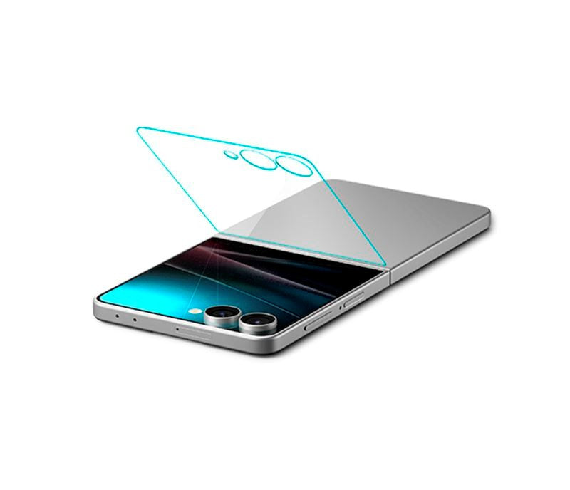 Samsung Galaxy Z Flip7 Spigen Glass tR EZ Fit HD - 2 stk - Gjennomsiktig