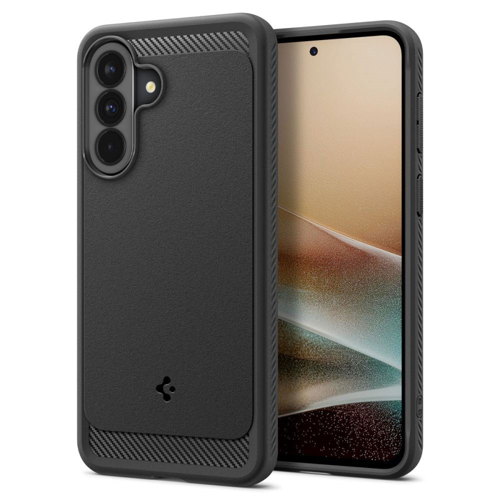 Samsung Galaxy A37 Spigen Rugged Armor Deksel - Svart