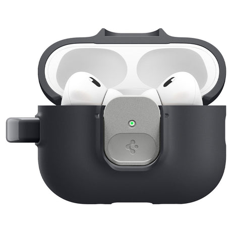 Apple AirPods Pro (3. gen.) Spigen Nano Pop Deksel - Svart / Grå