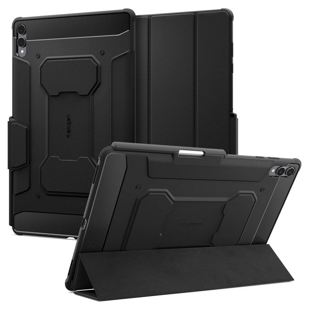 Samsung Galaxy Tab S11 Ultra Spigen Rugged Armor Pro Deksel - Svart
