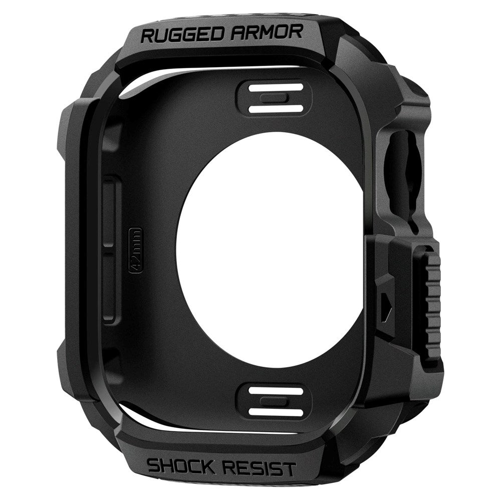 Apple Watch 11 / 10 (42mm) Spigen Rugged Armor 2 Deksel - Svart