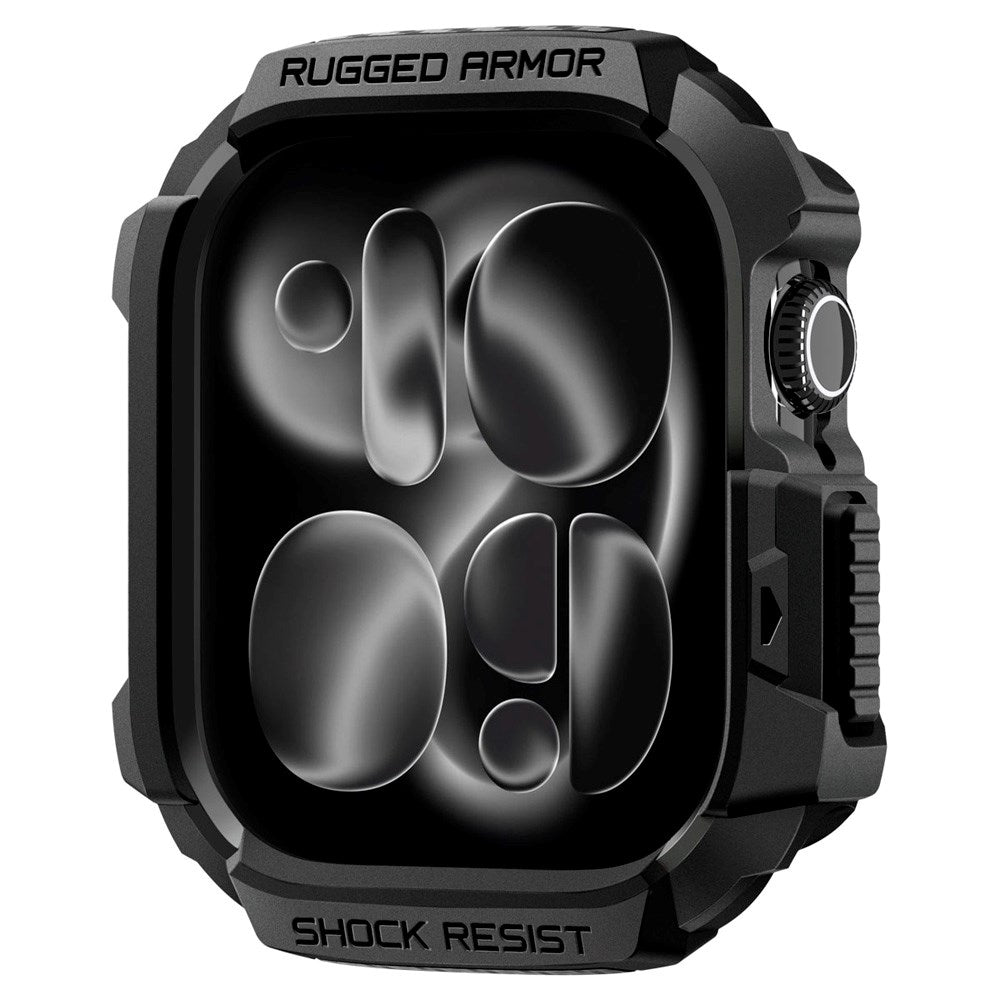 Apple Watch 11 / 10 (42mm) Spigen Rugged Armor 2 Deksel - Svart