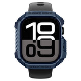Apple Watch 11 / 10 (42mm) Spigen Rugged Armor 2 Deksel - Blå