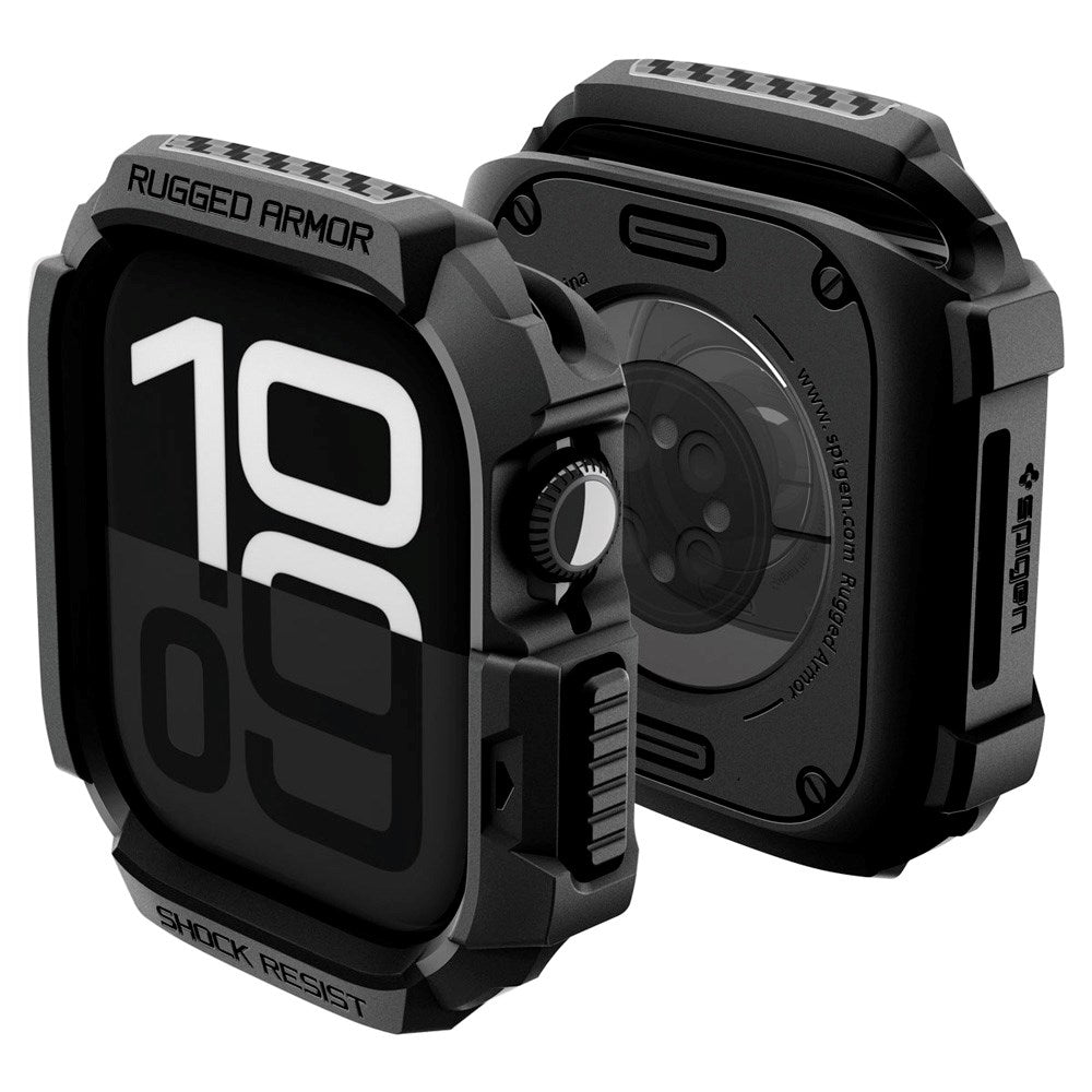 Apple Watch 11 / 10 (46mm) Spigen Rugged Armor 2 Deksel - Svart