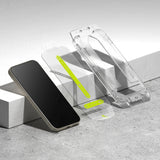 Ringke Google Pixel 9a Easy Slide Herdet Glass Skjermbeskytter – 2 Stk. – Gjennomsiktig