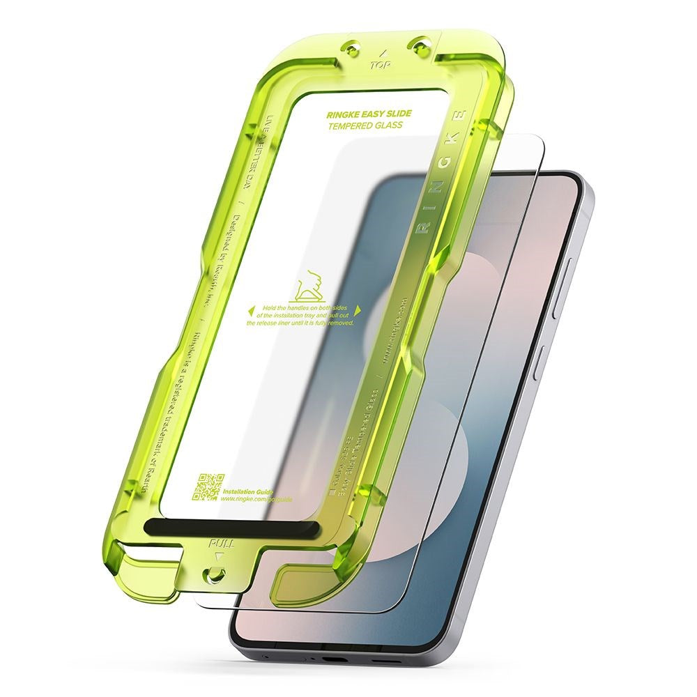Samsung Galaxy S25 FE Ringke Skjermbeskytter Glass 2-Pack - Gjennomsiktig