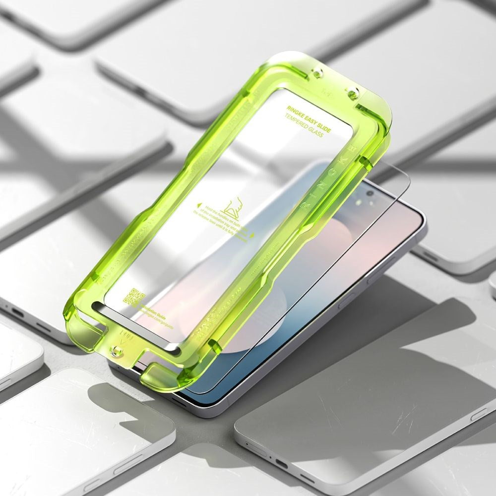 Samsung Galaxy S25 FE Ringke Skjermbeskytter Glass 2-Pack - Gjennomsiktig