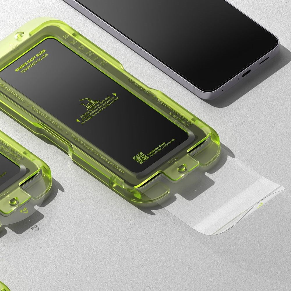 Samsung Galaxy S25 FE Ringke Skjermbeskytter Glass 2-Pack - Gjennomsiktig