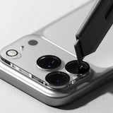 iPhone 17 Pro Max Ringke Beskyttelsesglass for Kameralinse - 2 stk. - Gjennomsiktig / Svart