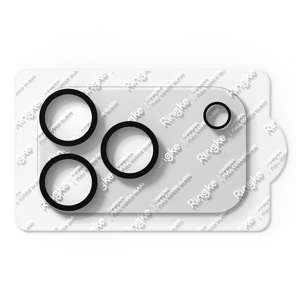 iPhone 17 Pro Ringke Beskyttelsesglass for Kameralinse - 2 stk. - Gjennomsiktig / Svart