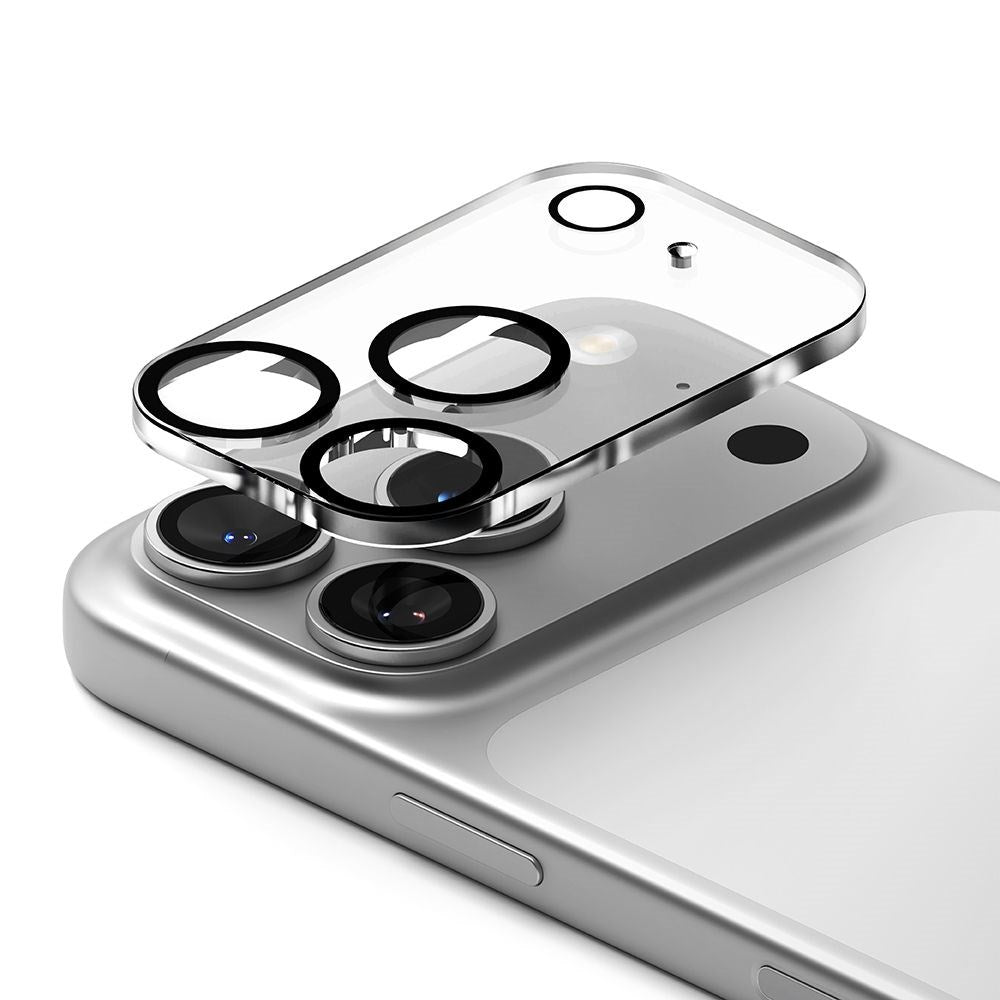 iPhone 17 Pro Ringke Beskyttelsesglass for Kameralinse - 2 stk. - Gjennomsiktig / Svart