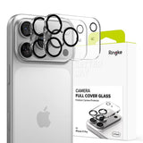 iPhone 17 Pro Ringke Beskyttelsesglass for Kameralinse - 2 stk. - Gjennomsiktig / Svart