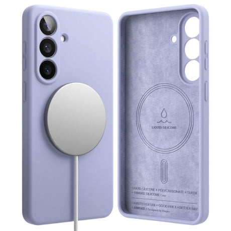 Samsung Galaxy S26+ (Plus) Ringke Silikon Deksel - MagSafe Kompatibel - Lilla
