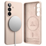 Samsung Galaxy S26 Ringke Silikon Deksel - MagSafe Kompatibel - Rosa