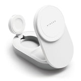 Ringke 3-i-1 Qi2 Foldbar Trådløs Lader – 25W – MagSafe Kompatibel – Hvit