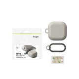 Samsung Galaxy Buds 4 / 4 Pro Ringke Onyx Magnetisk Plast Deksel - Grå