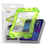 Samsung Galaxy Z Flip8 Ringke Cover Display Easy Slide Beskyttelsesglass m. Monteringsramme - 2 stk - Gjennomsiktig