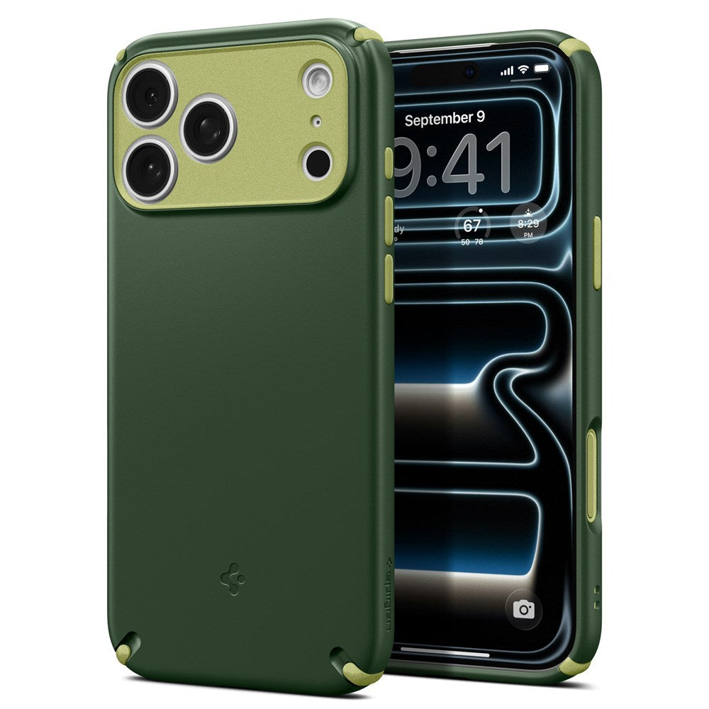 iPhone 17 Pro Spigen Nano Pop Hybrid Deksel - MagSafe Kompatibel - Grønn / Lysegrønn