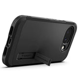 Google Pixel 10a Spigen Tough Armor Hybrid Deksel m. Stativfunksjon - MagSafe Kompatibel - Svart