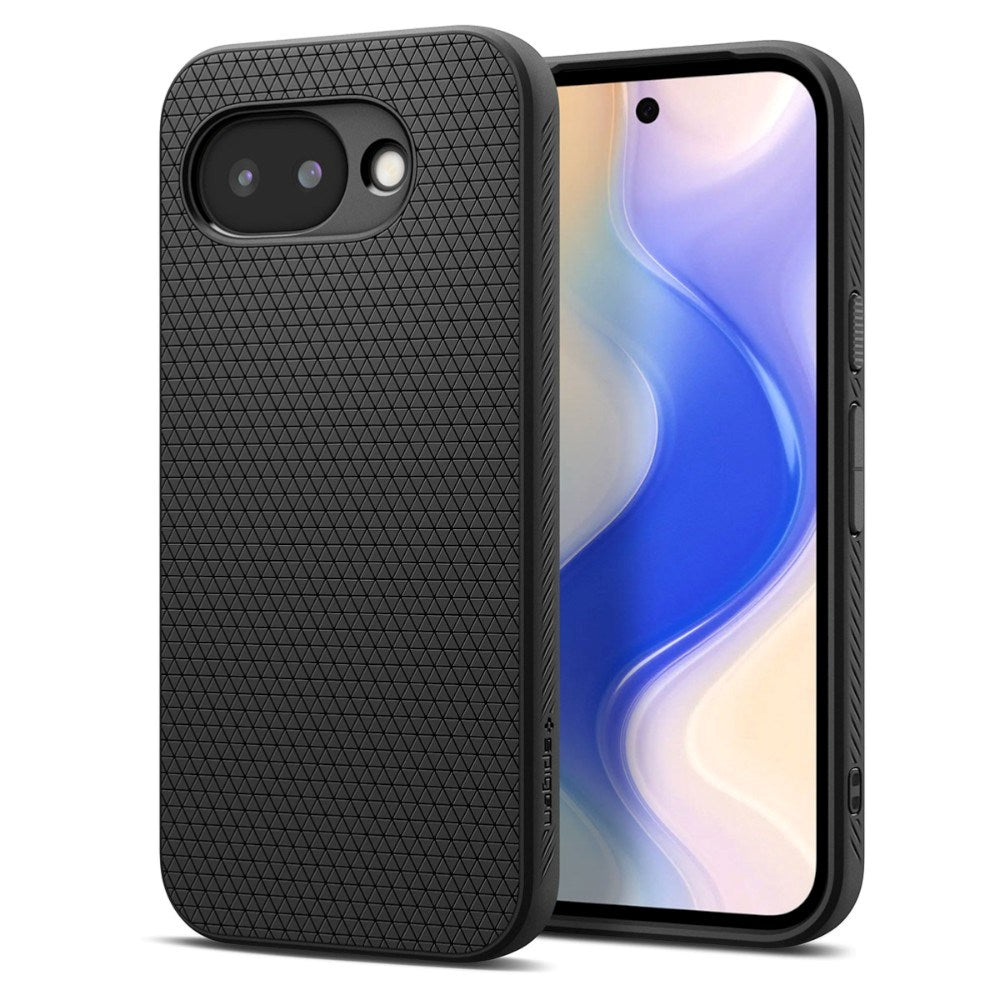 Google Pixel 10a Spigen Liquid Air Deksel - Svart